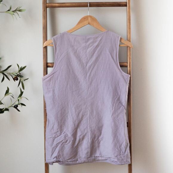 Lilac Banana Republic Ruffled Blouse - Picture 5 of 5